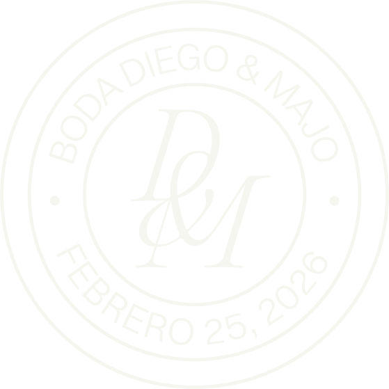 Diego & Maria José Wedding Logo